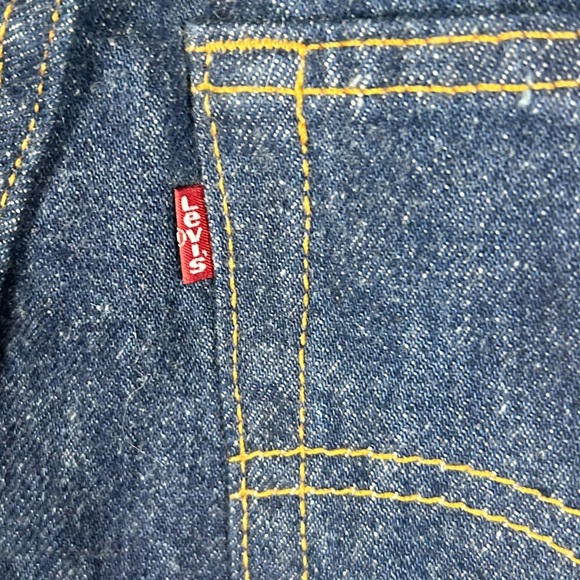 NEW Vintage Levis 501 Dark Wash 13 1993 Valencia St Factory USA 17501-0115 - Picture 8 of 16